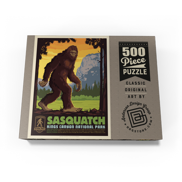 Legends Of The National Parks: Kings Canyon's Sasquatch 500 Jigsaw Puzzle box view3