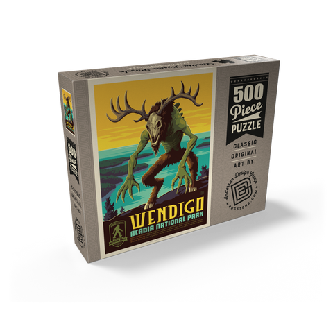Legends Of The National Parks: Acadia's Wendigo 500 Jigsaw Puzzle box view2