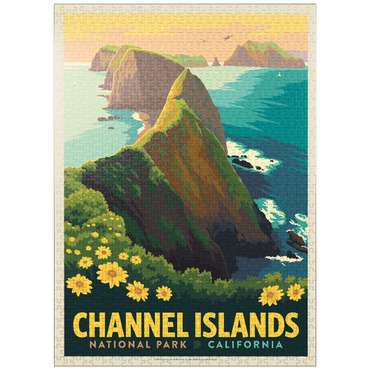 puzzleplate Channel Islands National Park: Inspiration Point 1000 Jigsaw Puzzle