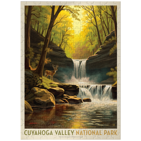 puzzleplate Cuyahoga Valley National Park: Evening Hush 300 Jigsaw Puzzle