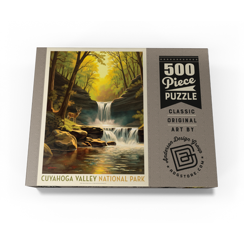 Cuyahoga Valley National Park: Evening Hush 500 Jigsaw Puzzle box view3