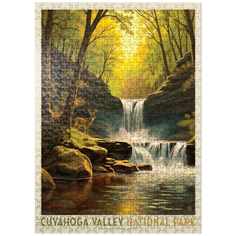 puzzleplate Cuyahoga Valley National Park: Evening Hush 500 Jigsaw Puzzle