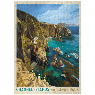 puzzleplate Channel Islands National Park: Birds Of A Feather 300 Jigsaw Puzzle