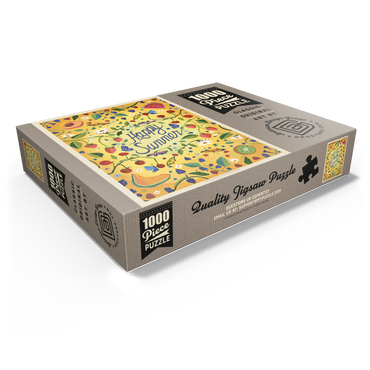 Happy Summer Fruit and Floral Garden 1000 Jigsaw Puzzle box view1