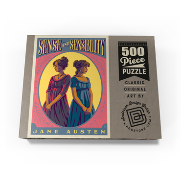 Sense And Sensibility: Jane Austen 500 Jigsaw Puzzle box view3