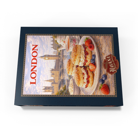 London Scones & Cream Tea – British Afternoon Classic 500 Jigsaw Puzzle box view3
