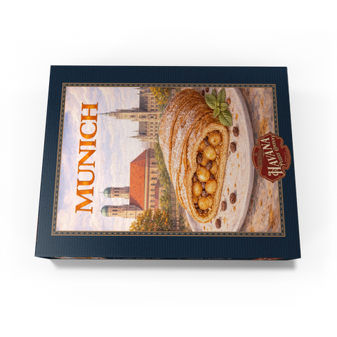 Munich Apple Strudel – Bavarian Dessert Delight 1000 Jigsaw Puzzle box view3