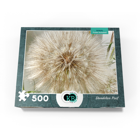 Dandelion Poof 500 Jigsaw Puzzle box view3