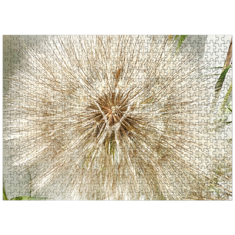 puzzleplate Dandelion Poof 500 Jigsaw Puzzle