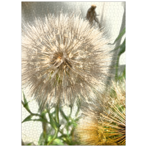 puzzleplate Dandelion Puffball 1000 Jigsaw Puzzle