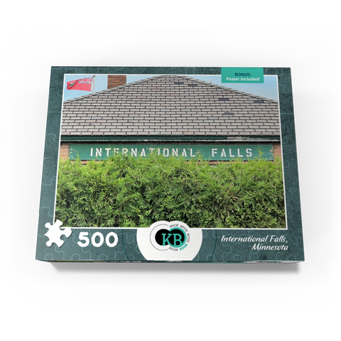 International Falls, Minnesota 500 Jigsaw Puzzle box view3