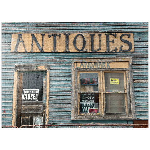 puzzleplate Antique Storefront, Minnesota 1000 Jigsaw Puzzle