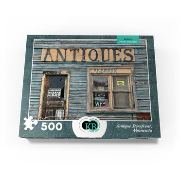 Antique Storefront, Minnesota 500 Jigsaw Puzzle box view3