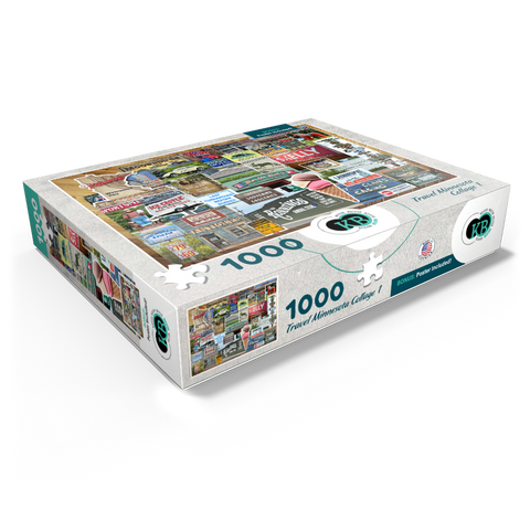 Travel Minnesota, Collage no.1 1000 Jigsaw Puzzle box view1