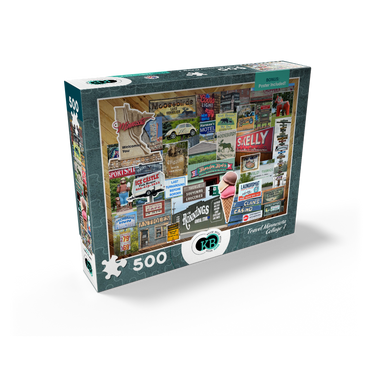 Travel Minnesota, Collage no.1 500 Jigsaw Puzzle box view2
