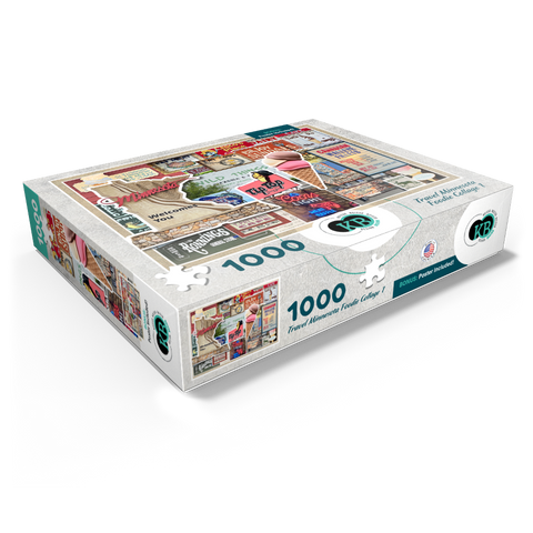Travel Minnesota, Foodie Collage no.1 1000 Jigsaw Puzzle box view1