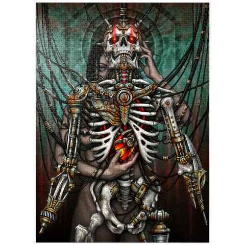 puzzleplate 4D4M-101 Cyborg - Sarah Richter 1000 Jigsaw Puzzle