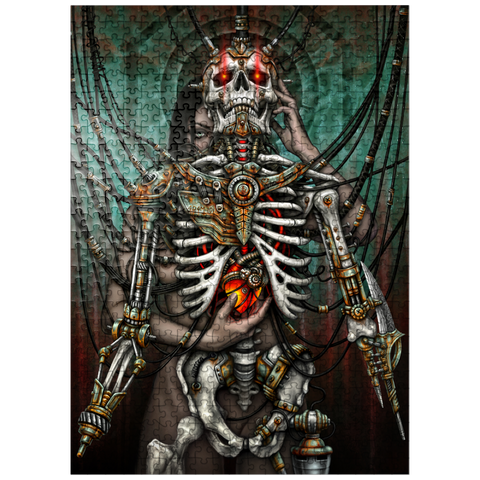 puzzleplate 4D4M-101 Cyborg - Sarah Richter 500 Jigsaw Puzzle