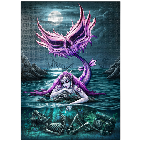 puzzleplate Davy Jones' Locker Mermaid - Sarah Richter 1000 Jigsaw Puzzle
