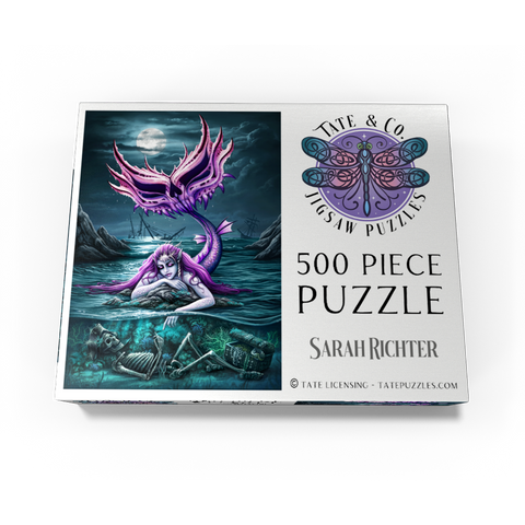 Davy Jones' Locker Mermaid - Sarah Richter 500 Jigsaw Puzzle box view3