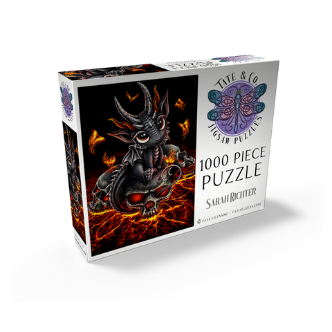 Descendant Of The Volcano Baby Dragon - Sarah Richter 1000 Jigsaw Puzzle box view2