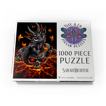 Descendant Of The Volcano Baby Dragon - Sarah Richter 1000 Jigsaw Puzzle box view3