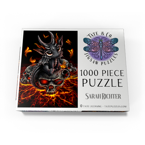 Descendant Of The Volcano Baby Dragon - Sarah Richter 1000 Jigsaw Puzzle box view3