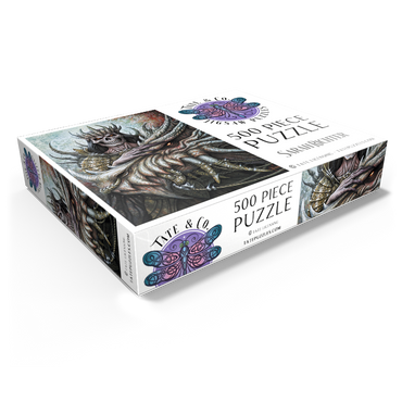Dragon Lord Skeleton Creature - Sarah Richter 500 Jigsaw Puzzle box view1