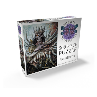 Dragon Lord Skeleton Creature - Sarah Richter 500 Jigsaw Puzzle box view2