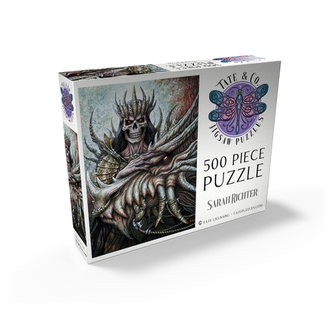 Dragon Lord Skeleton Creature - Sarah Richter 500 Jigsaw Puzzle box view2