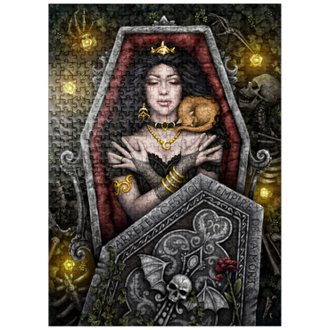 puzzleplate Empire of Death Vampire - Sarah Richter 500 Jigsaw Puzzle