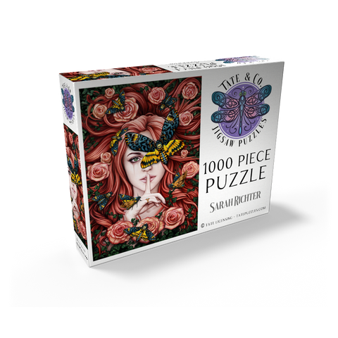 Lady Moth Roses - Sarah Richter 1000 Jigsaw Puzzle box view2