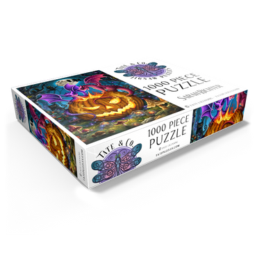 The glowing Pumpkin Jack O Lantern - Sarah Richter 1000 Jigsaw Puzzle box view1