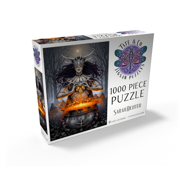 The Ritual Voodoo Skull - Sarah Richter 1000 Jigsaw Puzzle box view2