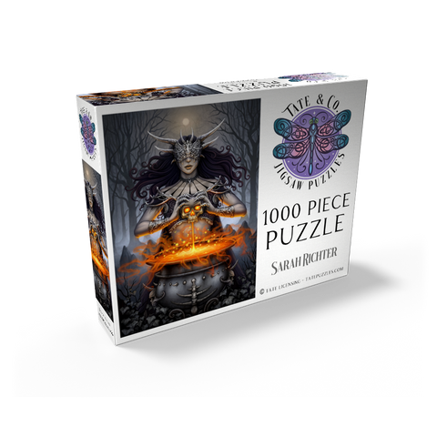 The Ritual Voodoo Skull - Sarah Richter 1000 Jigsaw Puzzle box view2