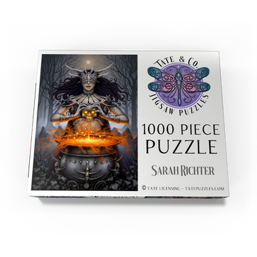 The Ritual Voodoo Skull - Sarah Richter 1000 Jigsaw Puzzle box view3