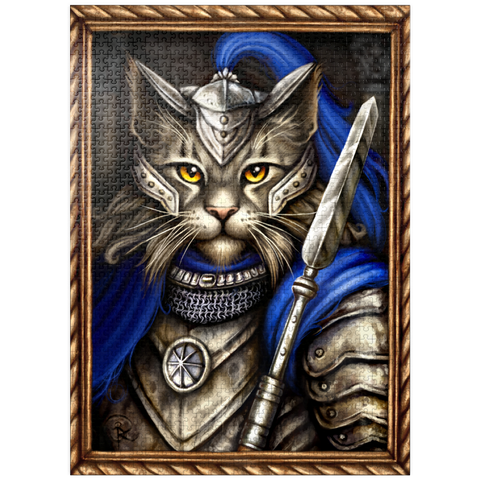 puzzleplate Lord Scratch Knight - Sarah Richter 1000 Jigsaw Puzzle