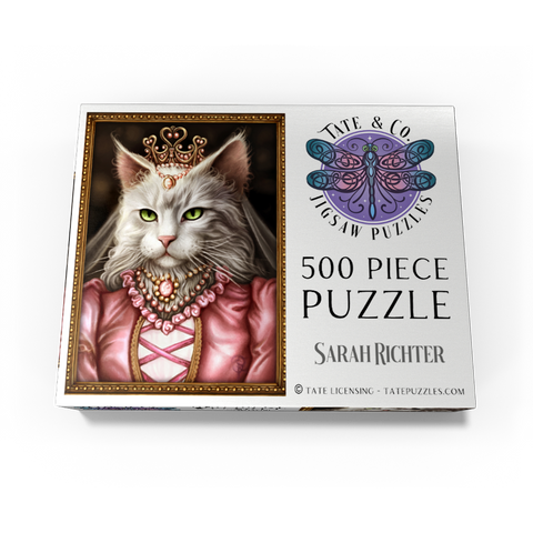 Purrincess Cat Princess - Sarah Richter 500 Jigsaw Puzzle box view3