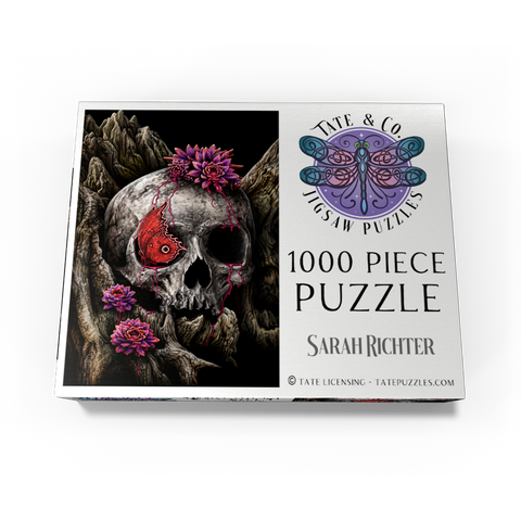 A Glance of Evanescence Skull - Sarah Richter 1000 Jigsaw Puzzle box view3