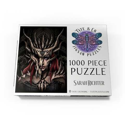 Dragon Mask Warrior Girl - Sarah Richter 1000 Jigsaw Puzzle box view3