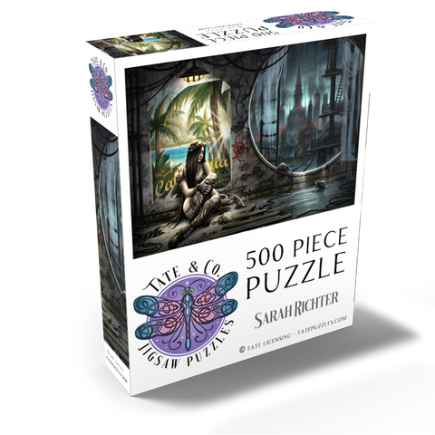 Lost Times distopian Future - Sarah Richter 500 Jigsaw Puzzle box view2