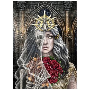 puzzleplate The Bride Undead wife-to-be - Sarah Richter 500 Jigsaw Puzzle
