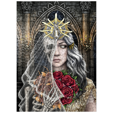 puzzleplate The Bride Undead wife-to-be - Sarah Richter 500 Jigsaw Puzzle