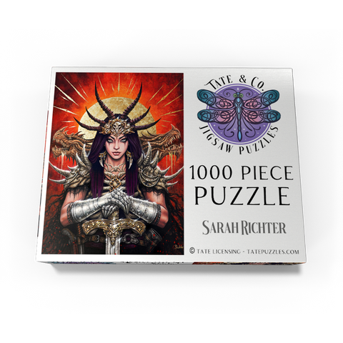 Aurora Mortis Samurai Warrior - Sarah Richter 1000 Jigsaw Puzzle box view3