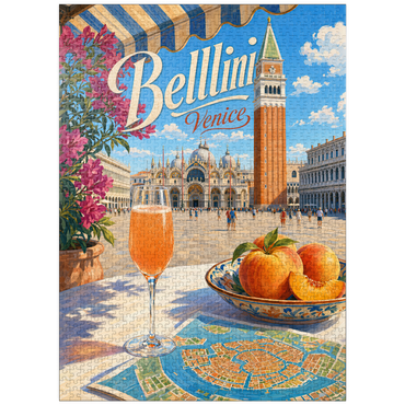 puzzleplate Bellini - Venice St Marks Square 1000 Jigsaw Puzzle