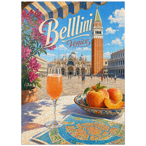 puzzleplate Bellini - Venice St Marks Square 1000 Jigsaw Puzzle
