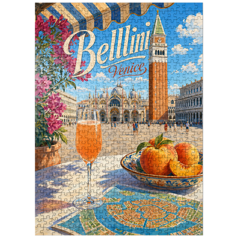 puzzleplate Bellini - Venice St Marks Square 500 Jigsaw Puzzle