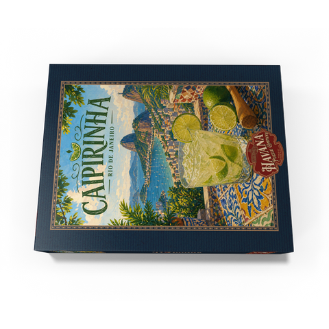 Caipirinha - Rio de Janeiro Coastal View 500 Jigsaw Puzzle box view3