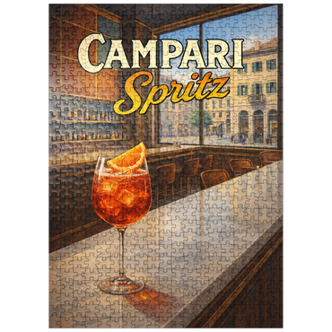 puzzleplate Campari Spritz - Italian Aperitivo Bar 500 Jigsaw Puzzle