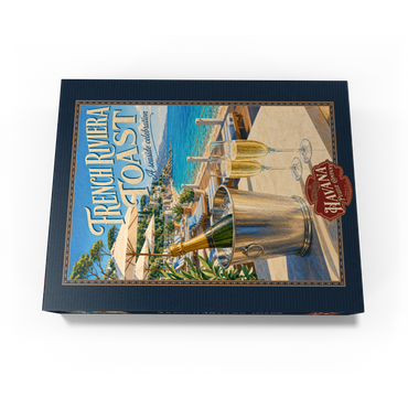 French Riviera Toast - A seaside celebration 1000 Jigsaw Puzzle box view3